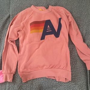 RED AVIATOR NATION CREWNECK